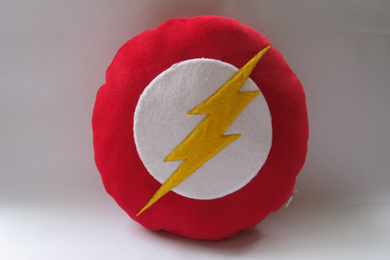 The Flash Themed Cushion