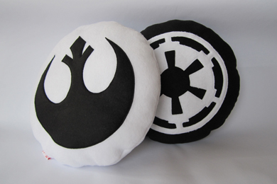 Star Wars Themed Cushion - Rebel