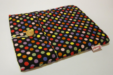 iPad Case - Black Dotted