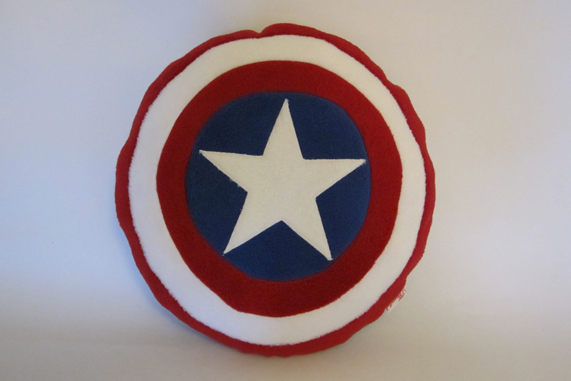 Captain America Themed Cushion 