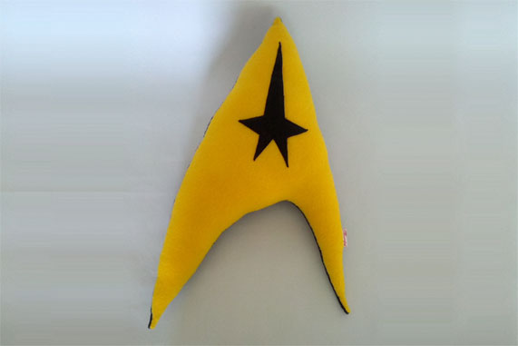 Star Trek Logo Themed Cushion 